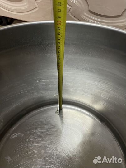 Кастрюля из нержавейки 34л