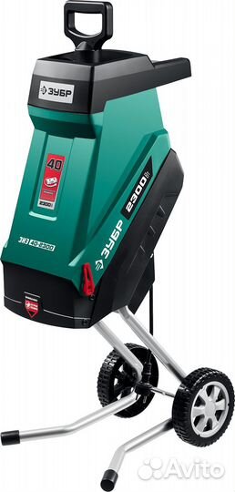 Электрический садовый измельчитель зубр 2300 Вт