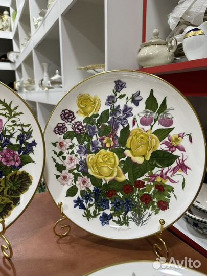 Колекционные тарелки Wedgwood Англия