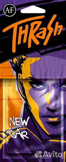 Ароматизатор aura fresh thrash New Car (уп.40шт)