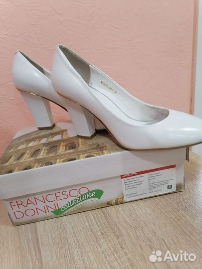 Туфли женские 39 размер, натуральная кожа