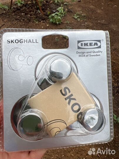 Икеа Овечья шкура /Вешалка/Крючок