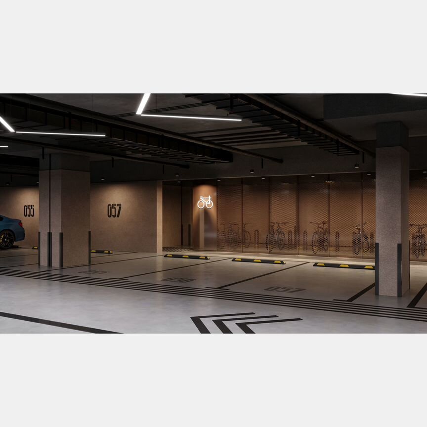 2-к. квартира, 53,4 м², 10/44 эт.