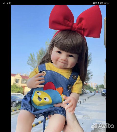 Мягкая силиконовая виниловая Кукла реборн NPK