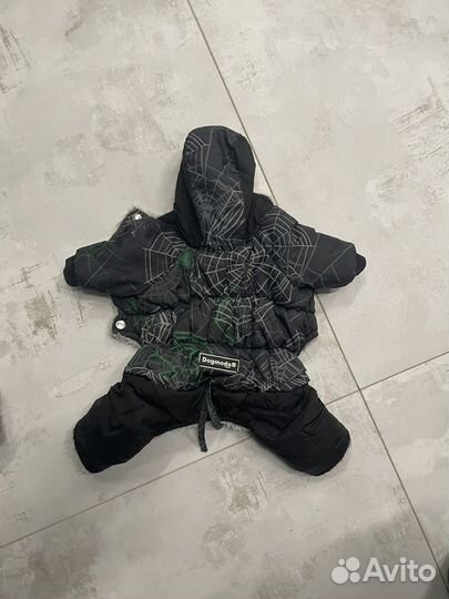 Одежда для собак мелких пород комбинезон зимний