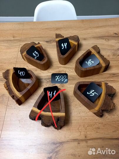 Деревянные подсвечники