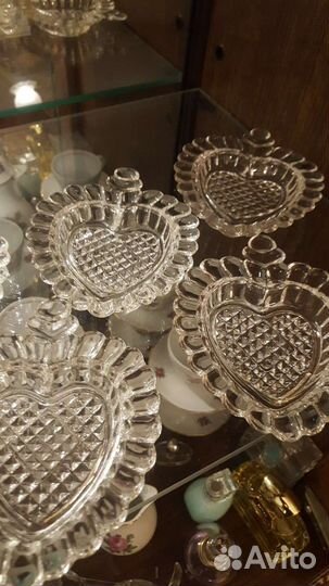 Розетки для варенья хрусталь