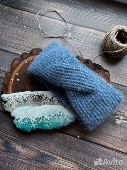 Повязка на голову норковая