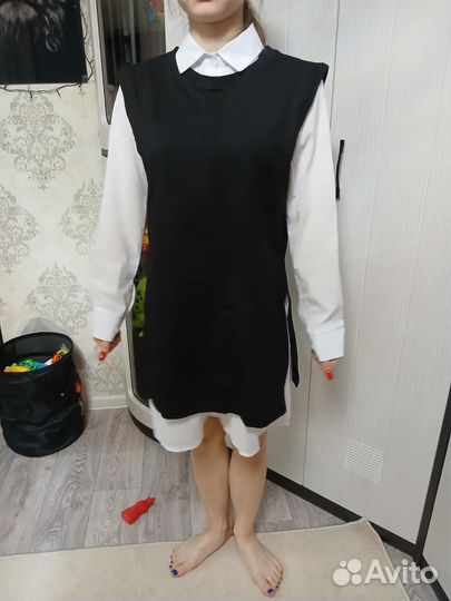 Платье рубашка женская