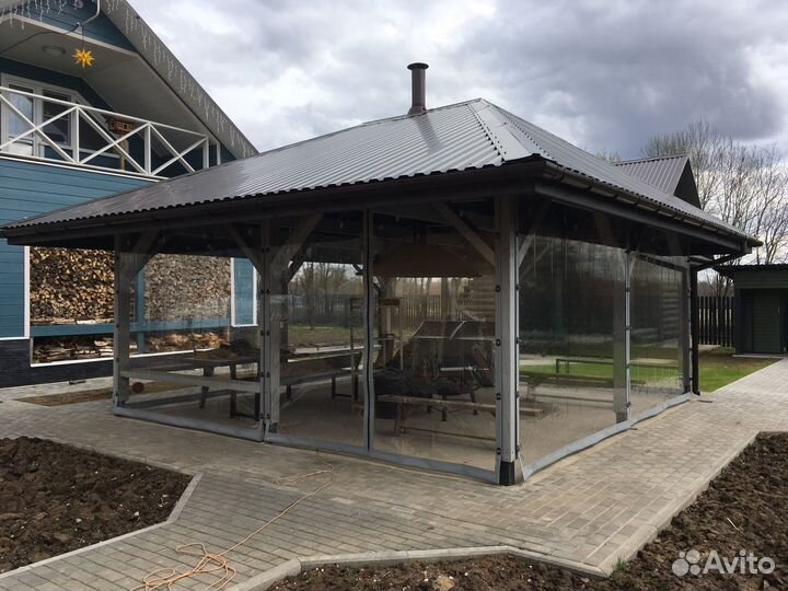 Мягкие окна, пленка пвх на отрез