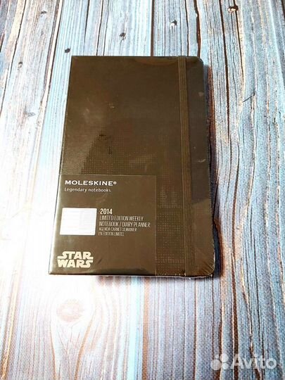 Еженедельник Moleskine Star Wars 2014 Large чёрный