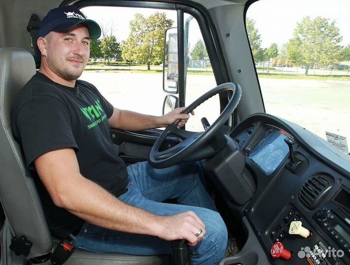 Водитель-экспедитор категории Е. Вахта. Работа