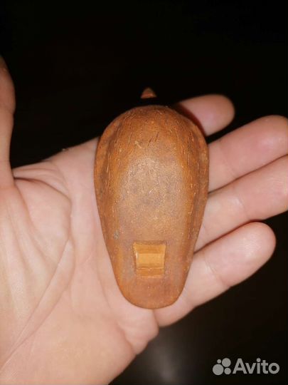 Старинный охотничий манок на птицу. Керамика