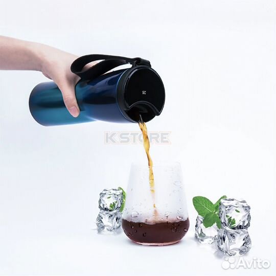 Умный термос Xiaomi Kiss Kiss Fish moka