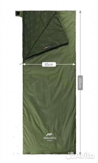Суперлегкий спальный мешок Naturehike XL