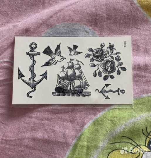 Временные татуировки