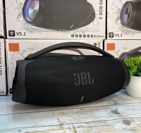 Колонка JBL Boombox 3 LED Новая