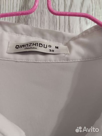 Рубашка белая для девочки 11-13 лет