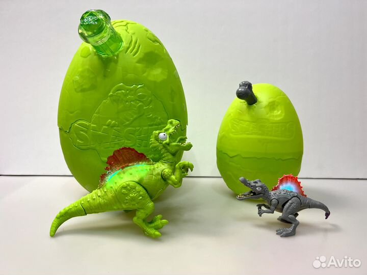 Наборы Zuru Smashers Динозавры Зеленые яйца