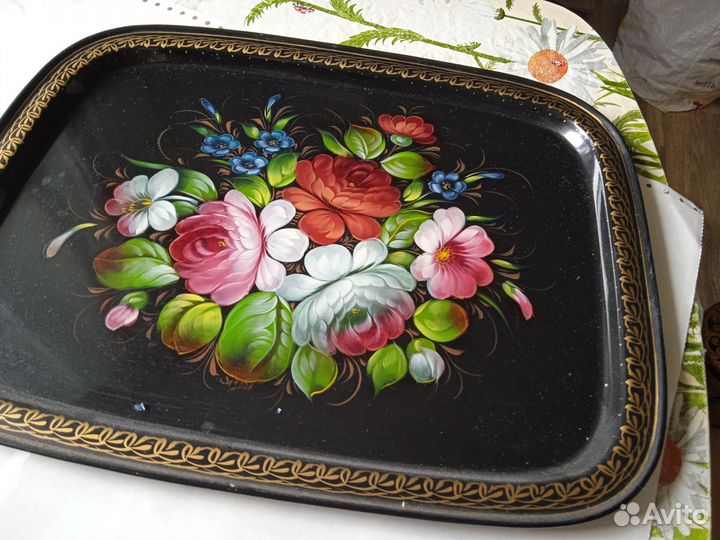 Посуда времен СССР-подносы