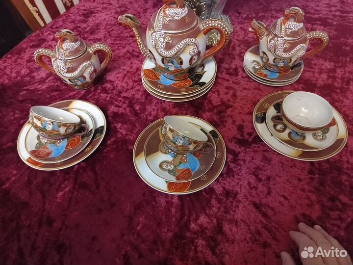 Кофейный сервиз гейша