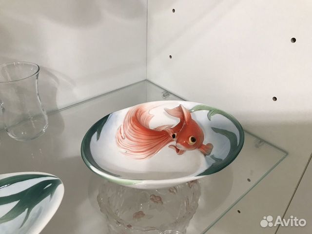 Тарелка для закусок "Золотая рыбка"