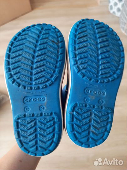 Резиновые сапоги crocs c9