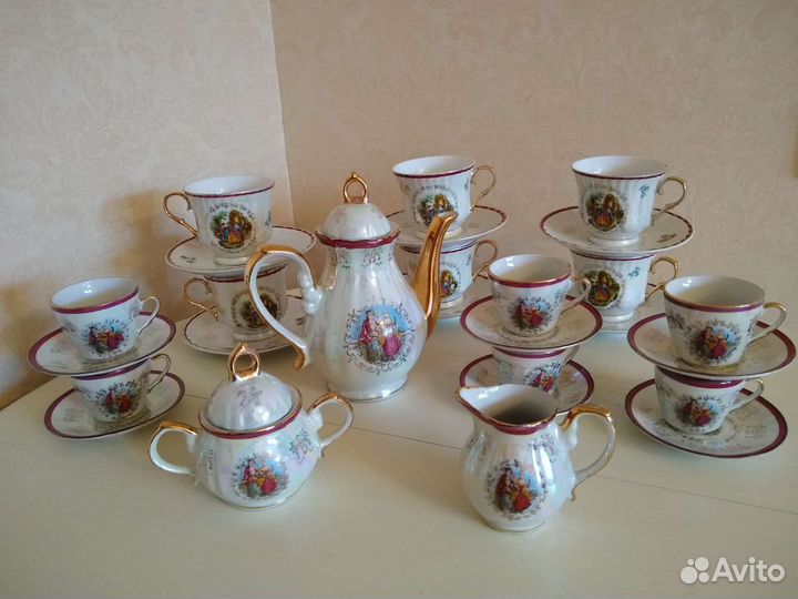 Чайные сервизы и пиалы