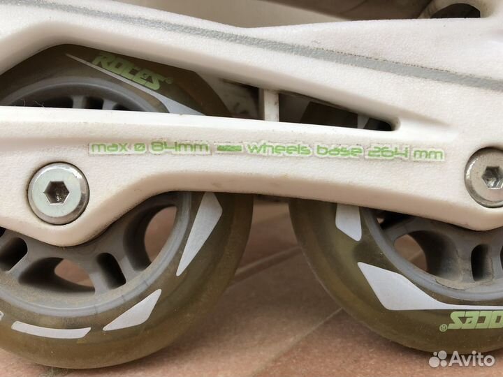 Роликовые коньки женские Roces Yves RPW 14, р 39