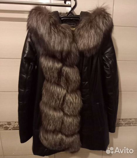 Куртка кожаная женская