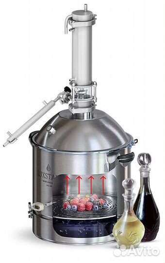 Самогонный аппарат luxstahl 8М, 37 л