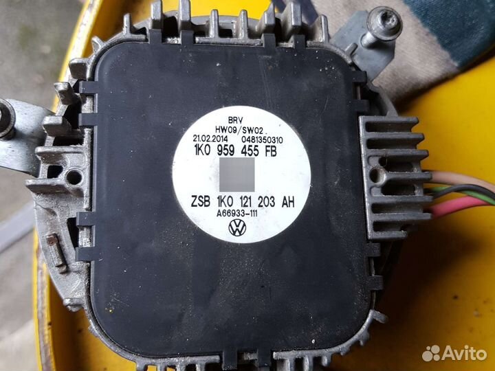 Вентилятор электро охл шкода / фольксваген ауди