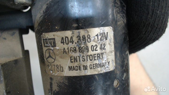 Механизм стеклоочистителя Mercedes A W168, 2000