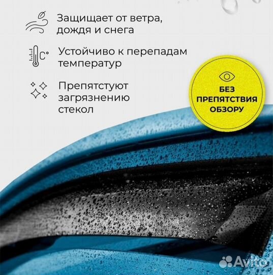 Дефлекторы на Ssangyong Kyron