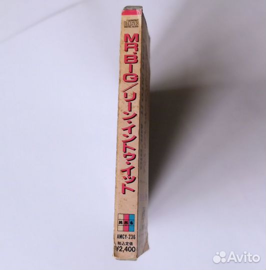 Mr. Big Lean Into It 1991 Japan CD описание