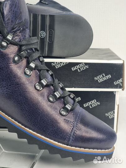 Полуботинки мужские натуральная кожа