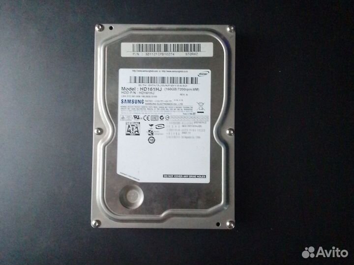 Жесткий диск на 160 GB Samsung