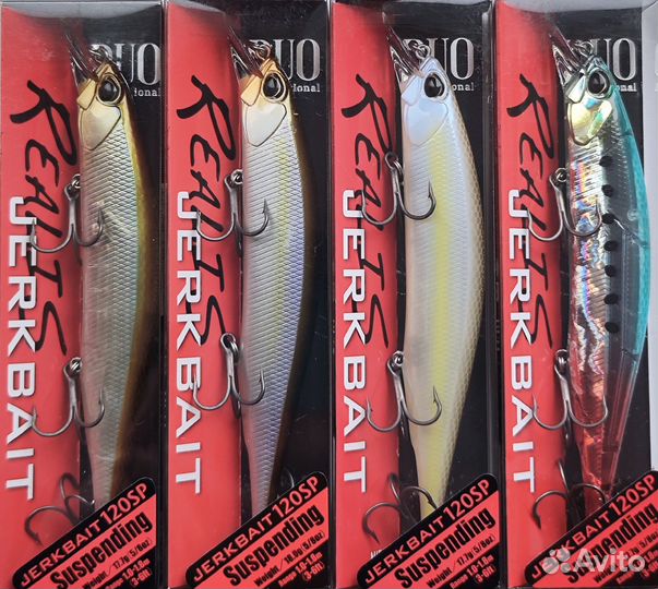 Duo Realis Jerkbait 120SP(30 расцветок)
