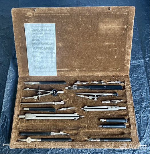 Готовальня СССР нчк-24-1 ГОСТ-76