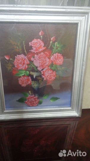 Картина вышивка мозаика