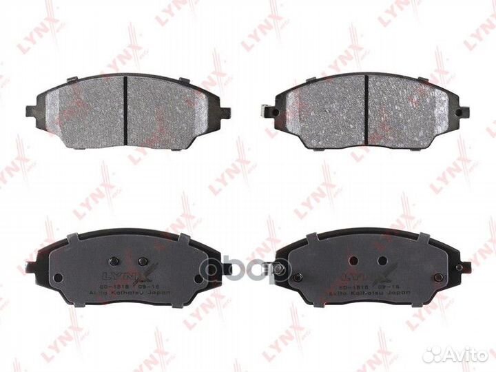 Колодки тормозные BD1818 lynxauto