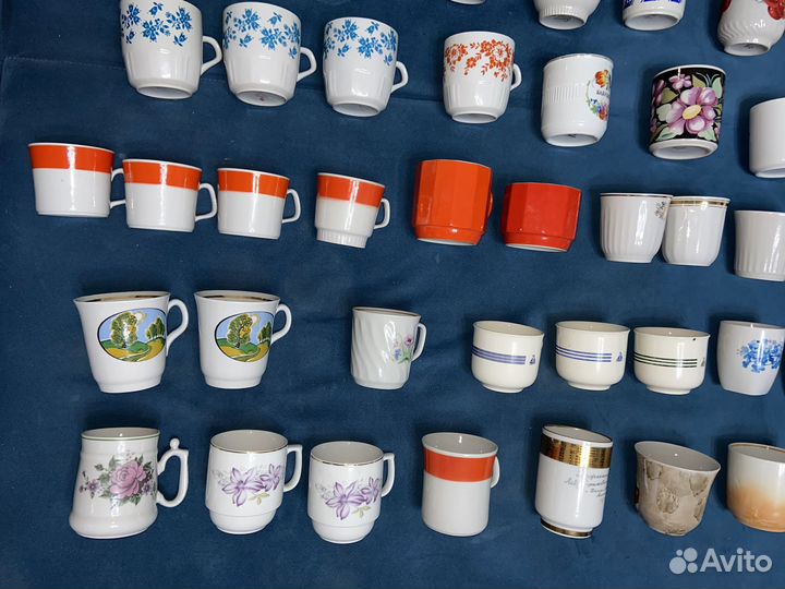 Кружки, бокалы, чашки СССР