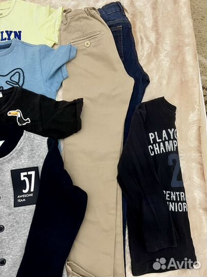 Детские вещи пакетом на мальчика 4-6 лет