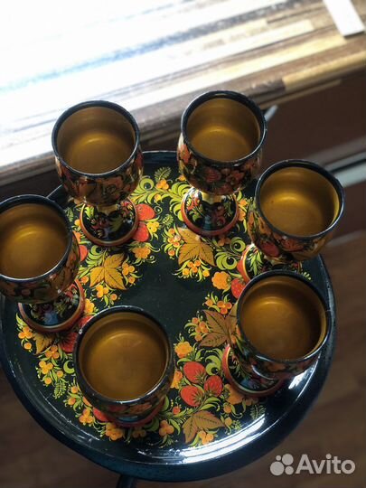 Посуда хохлома