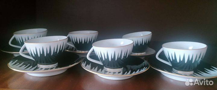 Кофейный набор, фарфор гдр