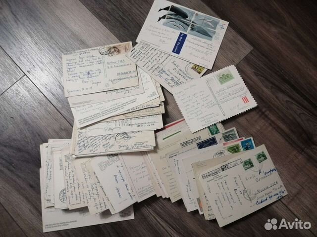 Открытки с марками