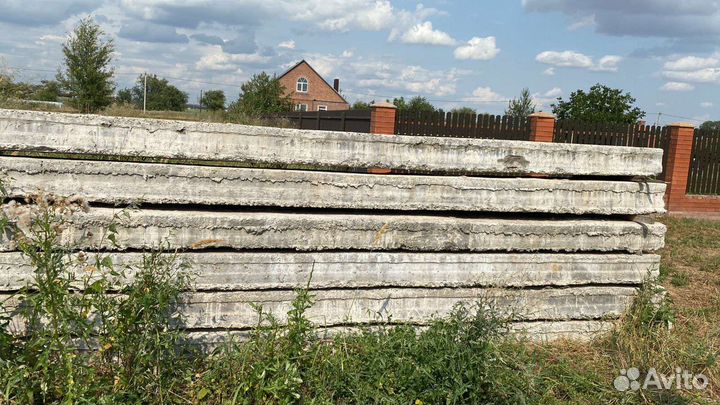 Плиты перекрытия бу