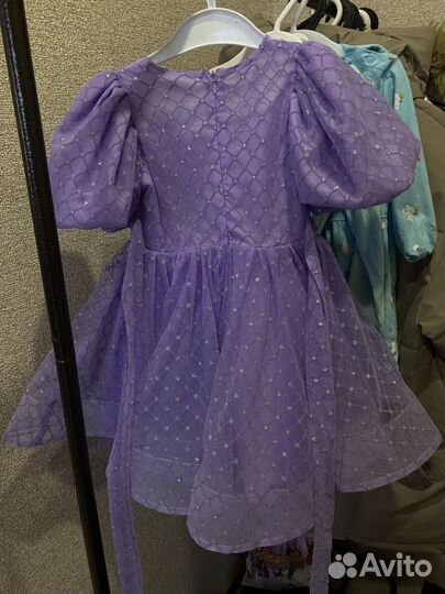 Пышное платье для девочки 98