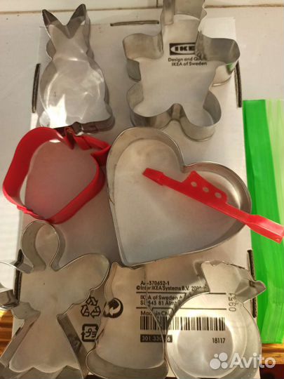 Формы набор Икеа для выпечки печенья