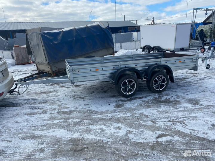 Прицеп двухосный 32.022.Рассрочка и Фаркопы